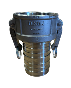 3" Dixon Cam & Groove Type C Coupler x Hose Shank