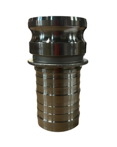 3" Dixon Cam & Groove Type E Adapter x Hose Shank