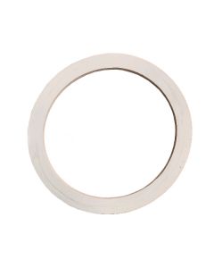 4" White Buna Gasket Cap