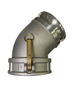 6" Dixon Type DA 45° Elbow Adapter x Coupler