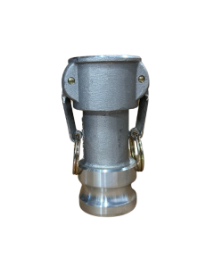 1.5" Coupler X 2" Adapter, Aluminum