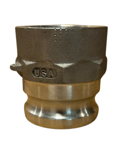 3" Aluminum Male Adapter X Female Straight