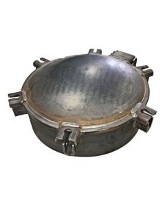 20" Steel Manhole Lid With 6" Collar