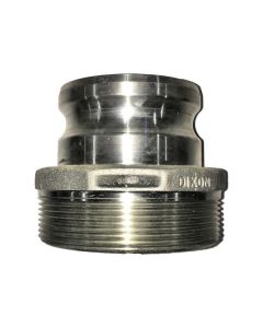 3" Male Adapter X 4" Male NPT, Aluminum