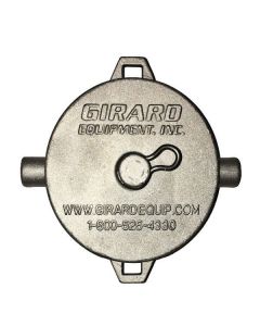 3" Girard Aluminum Cleanout Solid Cap