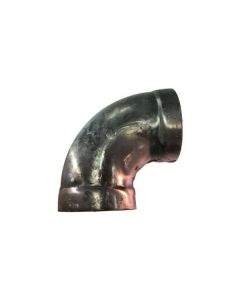 4" 90-Degree Radius Short Belled, Aluminum Elbow