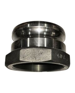 4" Male Adapter X Female NP Thread, Ductile