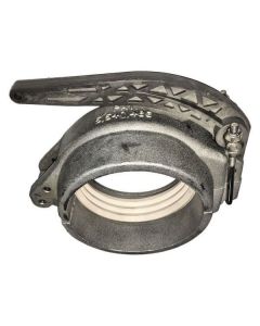 4.5" Aluminum Clamp Coupling, Groove x Plain
