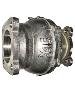 3" BTI Spring Check Valve, Square Flange