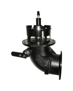 Betts Emergency Valve 6 In. X 6 In. Flanged Piping