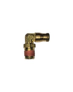 AIR HOSE FITTING NYLON PUSH-ON MALE 90 SWIVEL