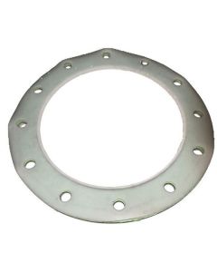 6" TTMA Flange Gasket, Teflon Envelope, Mil Cut