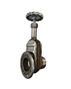 BETTS STAINLESS 3 IN. GATE VALVE, FLANGE X THREAD