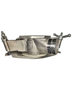 Civacon 5" X 4" Low-Profile Bottom Drop Hopper Tee, GXG