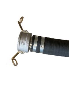 3 in. x 8 ft. 6 in. (OAL) Hot Hose FXF with Aluminum Domestic Fittings