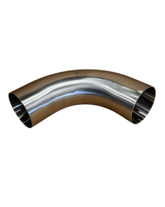 3" 316 Stainless Steel 90 Degree Polished Elbow