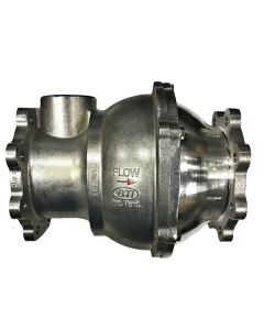 4" TTMA X 2" Female Coupler Check Valve, SPG