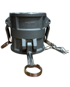 3" Coupler X Coupler, Aluminum