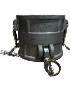 4" Coupler X Coupler, Aluminum