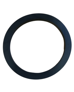 4" Black Buna Gasket, Extra Thick