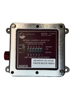 FloTech® ROM Type Overfill/Retain Red and Black, 2-Wire Onboard Monitor