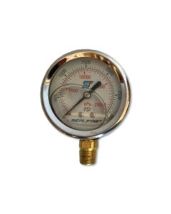 Gauge Stainless Steel 2.5" Liq