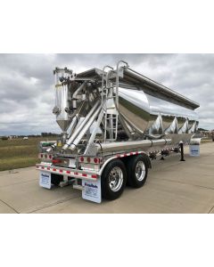 (2) ON THE GROUND - NEW 2025 J&L VAC PNEUMATIC TRAILER FOR SALE 