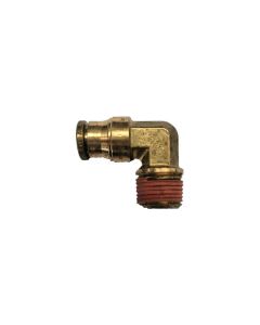 1/4" X 1/4" Male 90-Degree Swivel Air Hose Fitting 