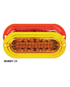 Strobe Lights-Red-Oval-Non-Metalized-Yes