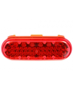 Strobe Lights-Red-Oval-Non-Metalized-No