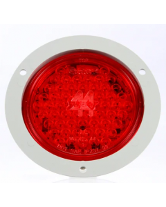 Strobe Lights-Red-Round-Metalized-No