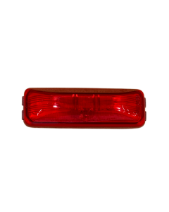 1" X 4" Sealed Reflector Red Marker Lamp