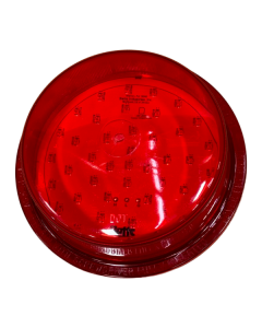 4" Stop/Turn/Tail 45 Series Red LED Deep Lens Inserts