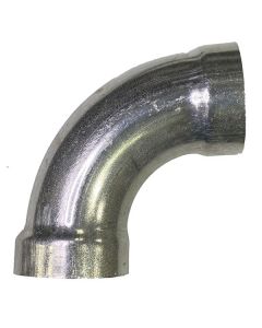 3" Long Radius 90 Degree Seamless Aluminum Belled Elbow