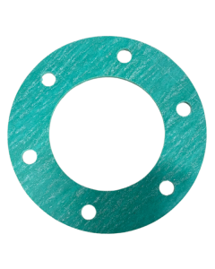 3" Green Non-Asbestos Gasket, 6-Hole-18