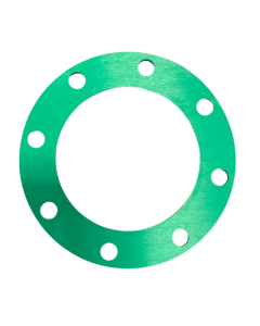 3" TTMA Green FKM Viton Flange Gasket, 1/8" Thick