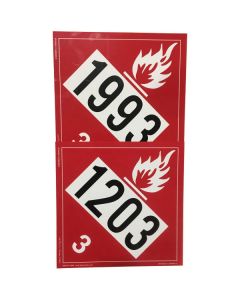 Placard, 1203/1993, Rigid Vinyl