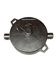 3" Stainless Steel Clean Out Dust Cap