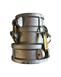 3" Aluminum Female Coupler X 4" Female Coupler