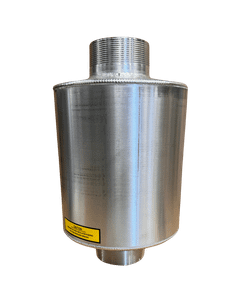 4" NPT Aluminum Silencer