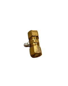 3/8" Brass Grease Union