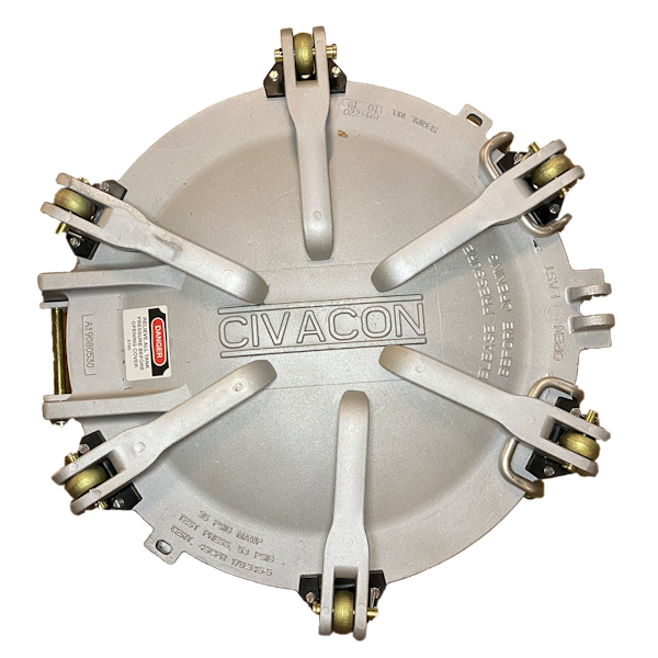20" Manhole, HD 6" Aluminum Collar
