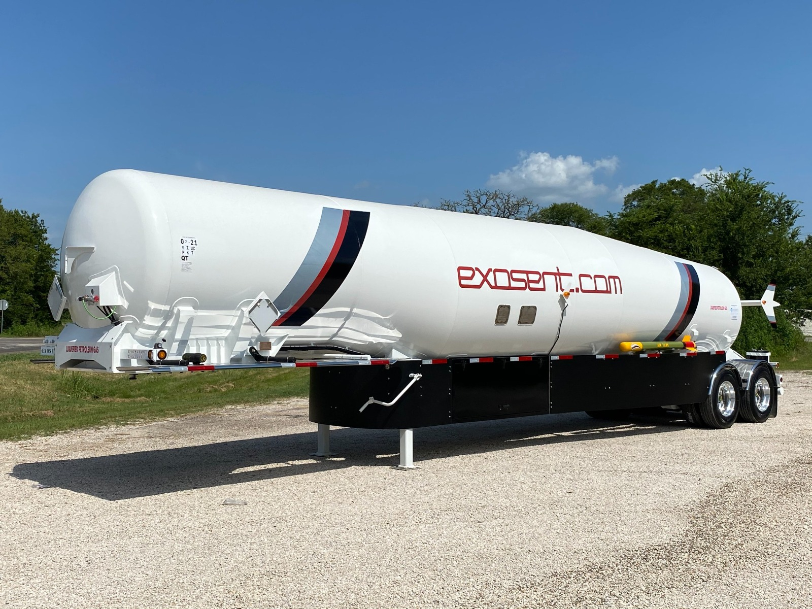 NEW 2027 EXOSENT LPG TRAILER MC DOT 331