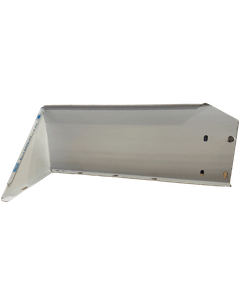 Left-Hand Aluminum Fender Skirt Bracket