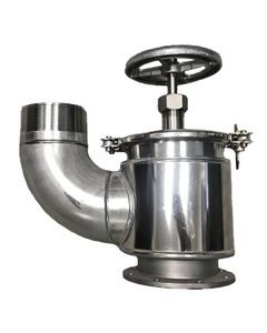 Betts 4″ Hydrolet QRB Valve, Stainless Steel, 90 Degree Bend