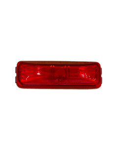 1" X 4" Sealed Reflector Red Marker Lamp