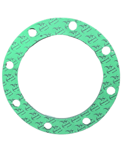 4" TTMA Flange Gasket, Green Non-Asbestos