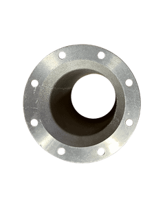 4" TTMA Flange X Male Thread, Extended Length
