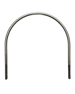 U-Bolt, 3/8" X 8" Stainless Steel