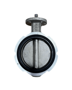 5" Aluminum Butterfly Valve, Ductile Disc, Buna Seat